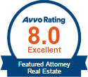 Avvo Rating 8.0 Excellent: Featured Attorney Real Estate