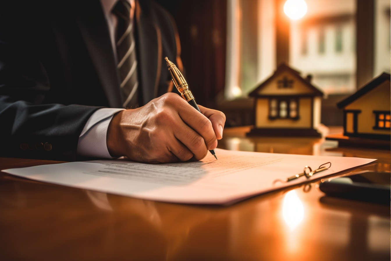 Signed Real Estate Contract Successful Closing
