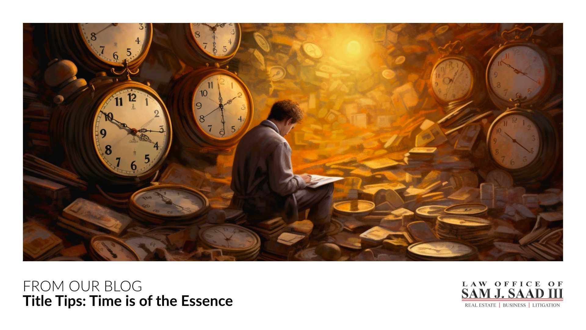 Time Is Important in Real Estate